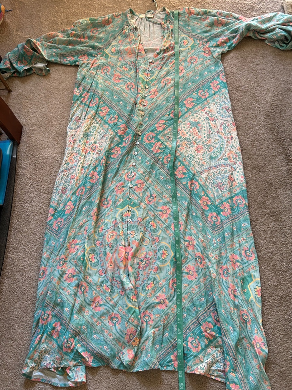 Spell & The Gypsy Collective Farrah Half Moon Gown and/or Maxi Duster Dress - Picture 12 of 12